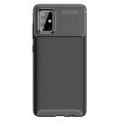 RMPACK Samsung Galaxy A71 Tok Szilikon TPU Carbon Fiber - Karbon Minta Fekete