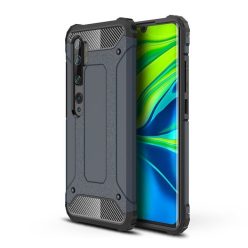   RMPACK Xiaomi Mi Note 10 / Note 10 Pro Ütésálló Armor Tok Guard Series 2in1 Sötétkék