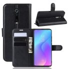 RMPACK Xiaomi Mi 9T Mi 9T Pro Notesz Tok Business Series Kitámasztható Bankkártyatartóval Fekete