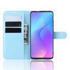 RMPACK Xiaomi Mi 9T Mi 9T Pro Notesz Tok Business Series Kitámasztható Bankkártyatartóval Világoskék