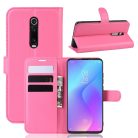 RMPACK Xiaomi Mi 9T Mi 9T Pro Notesz Tok Business Series Kitámasztható Bankkártyatartóval Pink