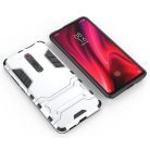 RMPACK Xiaomi Mi 9T Mi 9T Pro 2in1 Tok Ütésálló - Kitámasztható TPU Hybrid Ezüst