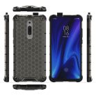 RMPACK Xiaomi Mi 9T Mi 9T Pro Shock-Proof Szilikon Tok Ütésálló Kivitel Honeycomb Style Fekete