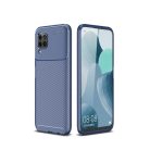 RMPACK Huawei P40 Lite Tok Szilikon TPU Ütésálló New Carbon Sötétkék