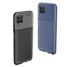 RMPACK Huawei P40 Lite Tok Szilikon TPU Ütésálló New Carbon Sötétkék