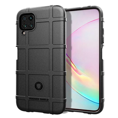 RMPACK Huawei P40 Lite Ütésálló Tok Anti-Shock Series Rugged Shield -RMPACK- Fekete