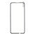 Huawei P40 Lite E Képernyővédő Üveg Tempered Glass Full Size Fekete