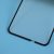 Huawei P40 Lite E Képernyővédő Üveg Tempered Glass Full Size Fekete