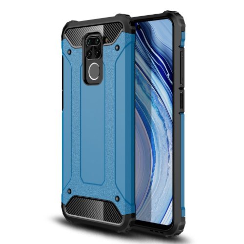 RMPACK Xiaomi Redmi Note 9 Ütésálló Armor Tok Guard Series 2in1 Világoskék