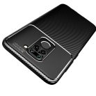 RMPACK Xiaomi Redmi Note 9 Tok Szilikon TPU Carbon Fiber - Karbon Minta Fekete