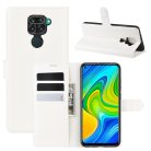 RMPACK Xiaomi Redmi Note 9 Notesz Tok Business Series Kitámasztható Bankkártyatartóval Fehér