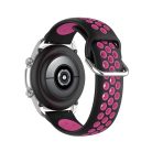 RMPACK Samsung Galaxy Watch 3 45mm Okosóra Szíj Pótszíj Óraszíj Hollow Style Fekete/Pink