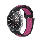 RMPACK Samsung Galaxy Watch 3 41mm Okosóra Szíj Pótszíj Óraszíj Hollow Style Fekete/Pink