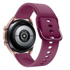 RMPACK Samsung Galaxy Watch 3 41mm Óraszíj Pótszíj Okosóra Szíj Szilikon Nature Lila