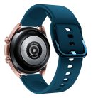 RMPACK Samsung Galaxy Watch 3 41mm Óraszíj Pótszíj Okosóra Szíj Szilikon Nature SötétZöld