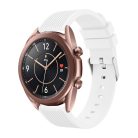 RMPACK Samsung Galaxy Watch 3 41mm Pótszíj Okosóra Szíj Óraszíj Szilikon Sport Style Fehér