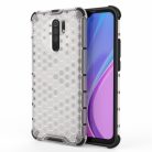 RMPACK Xiaomi Redmi 9 Shock-Proof Szilikon Tok Ütésálló Kivitel Honeycomb Style Áttetsző