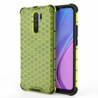 RMPACK Xiaomi Redmi 9 Shock-Proof Szilikon Tok Ütésálló Kivitel Honeycomb Style Zöld