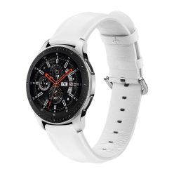   RMPACK Huawei Watch GT GT2 GT 2e Óraszíj Pótszíj 22mm Bőrszíj Style QU Fehér