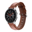 RMPACK Huawei Watch GT GT2 GT 2e Óraszíj Pótszíj 22mm Bőrszíj Style QU Barna