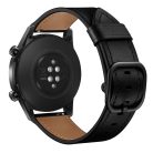 RMPACK Huawei Watch GT GT2 GT 2e Watch Magic Pótszíj Bőr Szíj Óraszíj Fekete