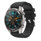 RMPACK Huawei Watch GT Sport Style Pótszíj Óraszíj Szilikon Fekete