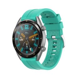   RMPACK Huawei Watch GT 46mm Szilikon Pótszíj Óraszíj Elegant-Sport Series Cián