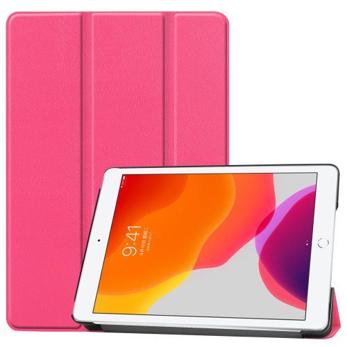 RMPACK iPad 10.2 (2020) (2019) Tok Tri-Fold Series Kitámasztható Pink