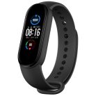 RMPACK Xiaomi Mi Band 5 Szilikon Óraszíj - Pótszíj Fekete