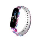 RMPACK Xiaomi Mi Band 5 Pótszíj Mintás Óraszíj TPU Colorful Style CS05