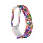 RMPACK Xiaomi Mi Band 5 Pótszíj Mintás Óraszíj TPU Colorful Style CS20