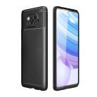 RMPACK Xiaomi Poco X3 Tok Szilikon TPU Carbon Fiber - Karbon Minta Fekete