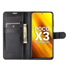 RMPACK Xiaomi Poco X3 Notesz Tok Business Series Kitámasztható Bankkártyatartóval Fekete