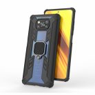 RMPACK Xiaomi Poco X3 Ütésálló Hybrid Tok PC TPU Warrior Style Fekete