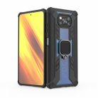 RMPACK Xiaomi Poco X3 Ütésálló Hybrid Tok PC TPU Warrior Style Fekete