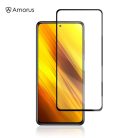 AMORUS Xiaomi Poco X3 Üvegfólia - Full Screen - Kijelzővédő Üveg Tempered Glass