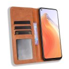 RMPACK Xiaomi Mi 10T 5G / Mi 10T Pro 5G Notesz Tok Retro Style Barna