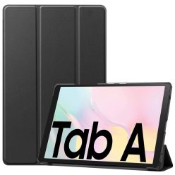   RMPACK Samsung Galaxy TAB A7 Tok 10.4 T500 T505 Tri-Fold Series Kitámasztható Fekete