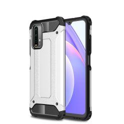   RMPACK Xiaomi Poco M3 Ütésálló Armor Tok Guard Series 2in1 Ezüst