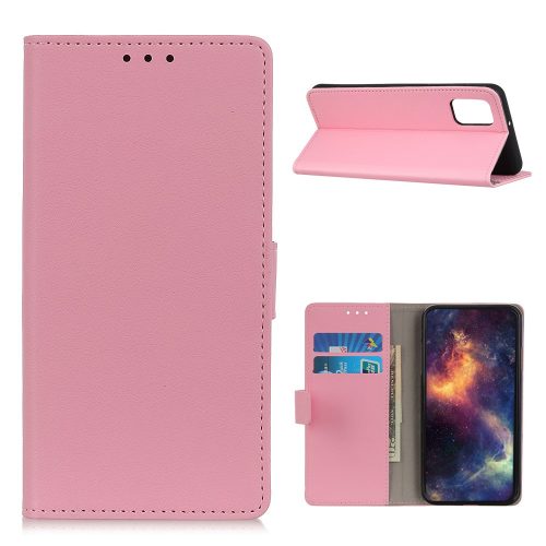 RMPACK Xiaomi Poco M3 Notesz Tok Kitámasztható Bankkártyatartóval Rózsaszín