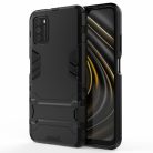 RMPACK Xiaomi Poco M3 Tok 2in1 Ütésálló - Kitámasztható TPU Hybrid Fekete