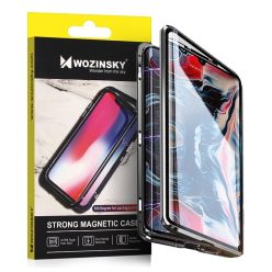   Xiaomi Note 8 Pro Mágneses Tok Full Body Protection - Teljes védelem Elő-Hátlapi Tempered Glass