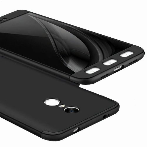 Xiaomi Redmi Note 4 GKK Ütésálló Tok Full Protection Fekete