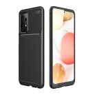 RMPACK Samsung Galaxy A52 5G Tok Szilikon TPU NEW Carbon Fiber - Karbon Minta Fekete