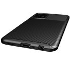 RMPACK Samsung Galaxy A52 5G Tok Szilikon TPU NEW Carbon Fiber - Karbon Minta Fekete