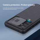 RMPACK Samsung Galaxy A52 5G Nillkin Tok CamShield Pro Kameravédővel Ütésállókivitel Fekete