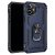 RMPACK Apple iPhone 12 / iPhone 12 Pro 6.1' Armor Tok Ütésálló 2in1 PC TPU Series Gyűrűs - Kitámasztható Kék