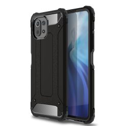   RMPACK Xiaomi Mi 11 Lite 4G/5G Ütésálló Armor Tok Guard Series 2in1 Fekete