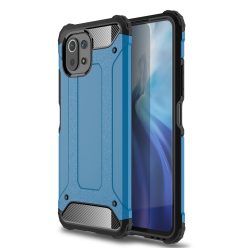   RMPACK Xiaomi Mi 11 Lite 4G/5G Ütésálló Armor Tok Guard Series 2in1 Világoskék