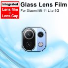 RMPACK Xiaomi Mi 11 Lite 4G/5G Kamera lencsevédő Tempered Glass Camera Lens